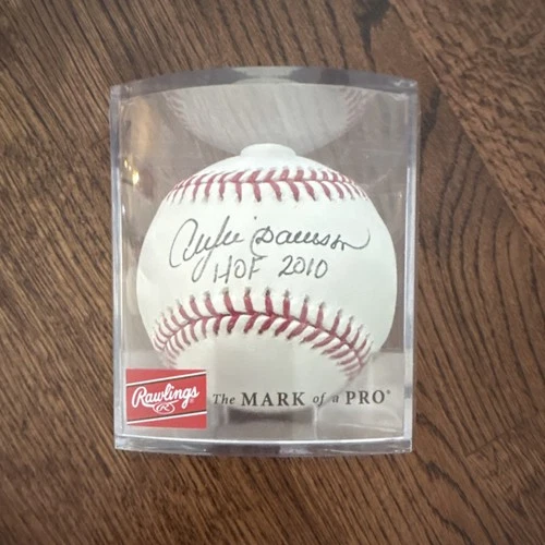 Rawlings MLB Baseball Autographed by Andre Dawson HOF 2010 Original