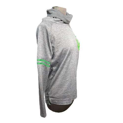 Nike Oregon Ducks Damen Pullover grau Trichterkragen Langarm leicht XS - Bild 5 von 10