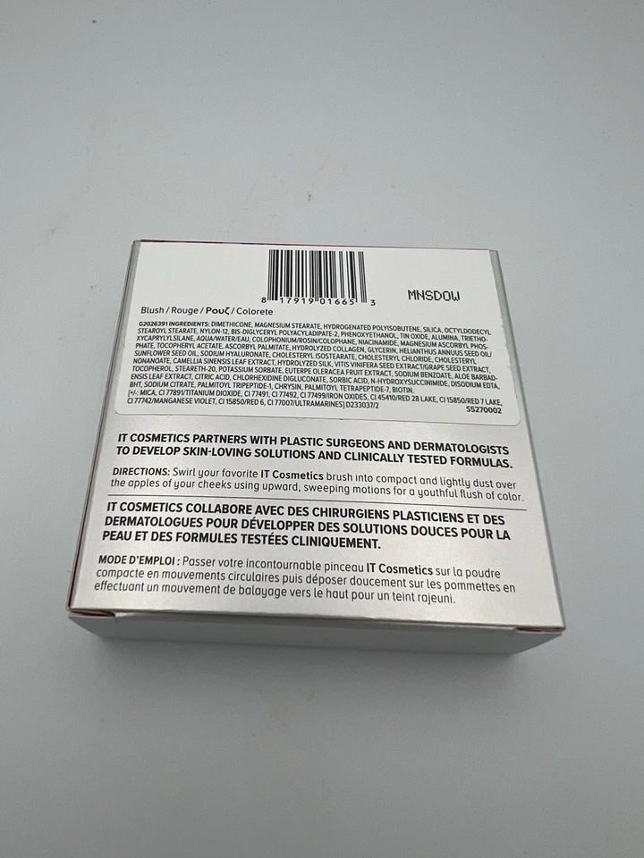 IT Cosmetics Bye Bye Pores Blush Naturally Pretty (Warm Peach) 0.192 oz.NEW - Image 4 of 4