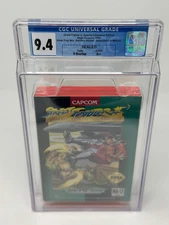 Street Fighter II Special Champion Edition Genesis Sealed CGC 9.4 A++