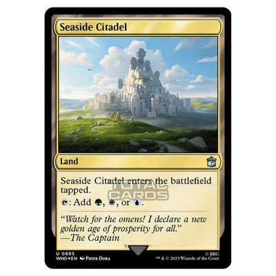 MTG Universes Beyond Doctor Who Seaside Citadel (Surge Foil) 0893