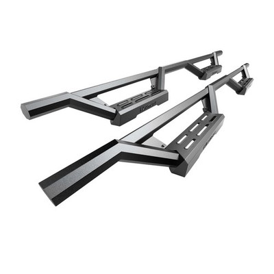 HD Ridez Stainless Steel Drop Steps Armor Fit 09-18 Dodge Ram 1500 Quad Cab