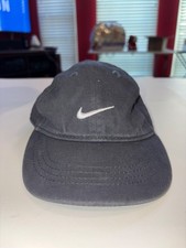 Nike Infant Gray Adjustable Baseball Cap With Embroidered Swoosh Logo