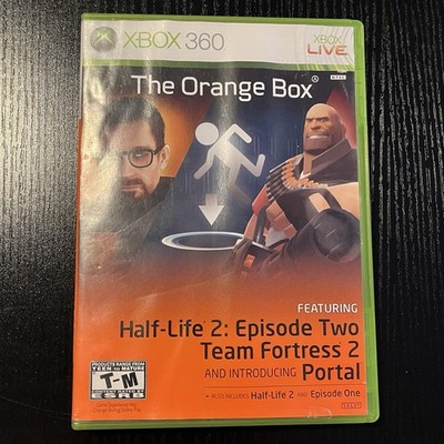 The Orange Box Half Life 2 (Xbox 360, 2007) CIB Team Fortress 2 Portal UNTESTED