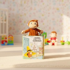 Charming Musical Jack-in-the-Box with Curious George: Perfect for Baby Showers
