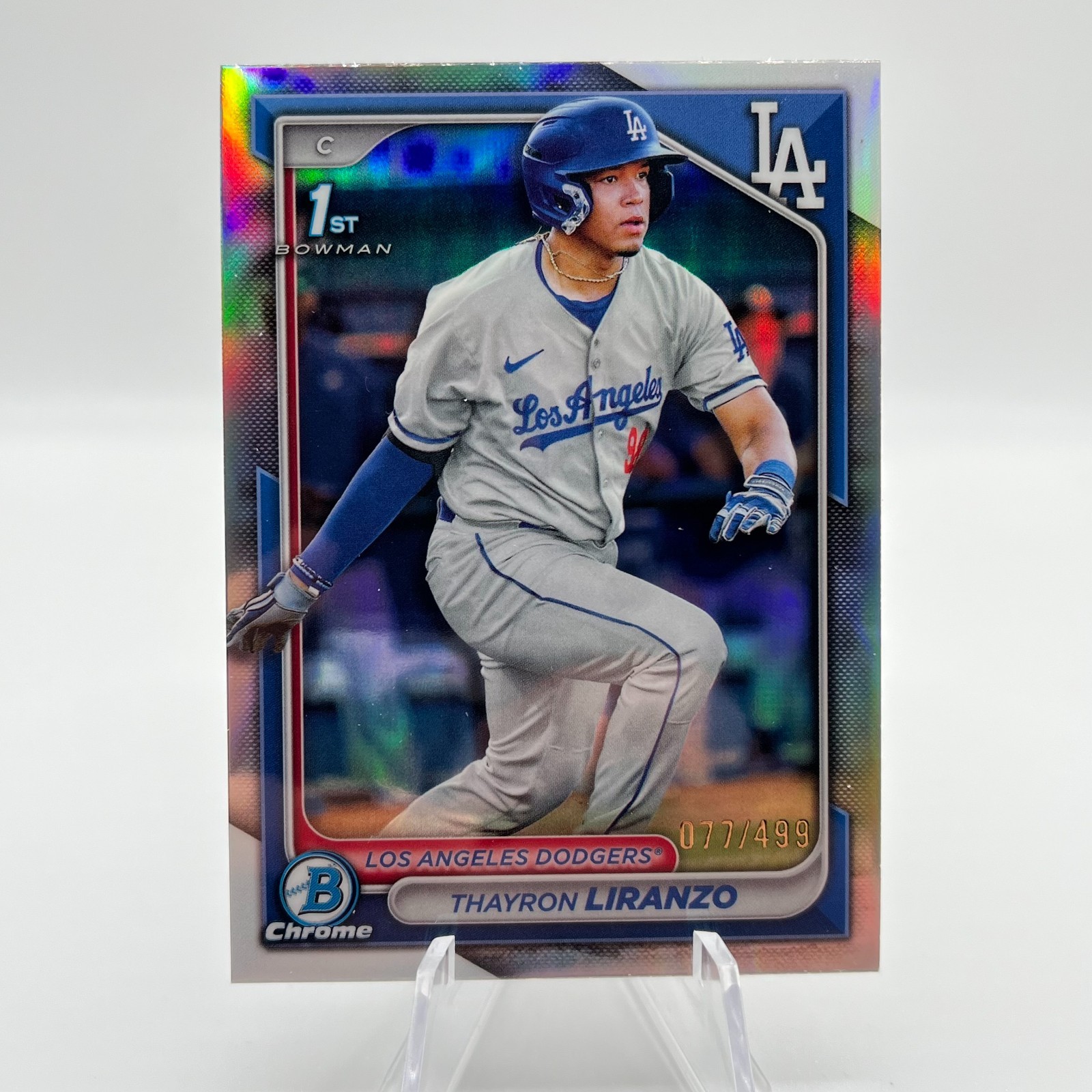 2024 Bowman Chrome Prospects Refractor /499 Thayron Liranzo #BCP-182