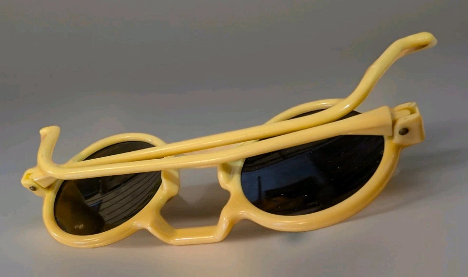 Gafas de sol antiguas eduardianas victorianas francesas marfil celuloide infantil Foto 3 de 3