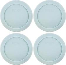 7202-PC 1 Cup Muddy Aqua Blue Food Storage Replacement Lid (4-Pack) - Made in...