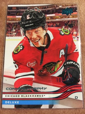CONNOR MURPHY 2025-26 UD Series One Hky DELUXE Parallel #36 SP #/250 Blackhawks