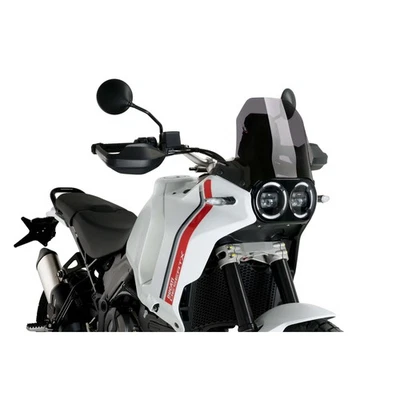 Coupelle PUIG Sport Fumé Fonce Pour Ducati DESERT X 937 2022-2024 - Photo 1/3