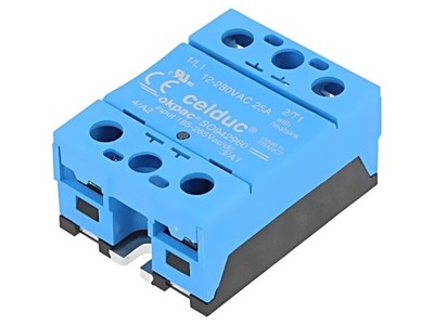 SO942960 Relais: Halbleiter USteuer: 185-265VAC 25A 12-280VAC SO9 IP20 CELDUC