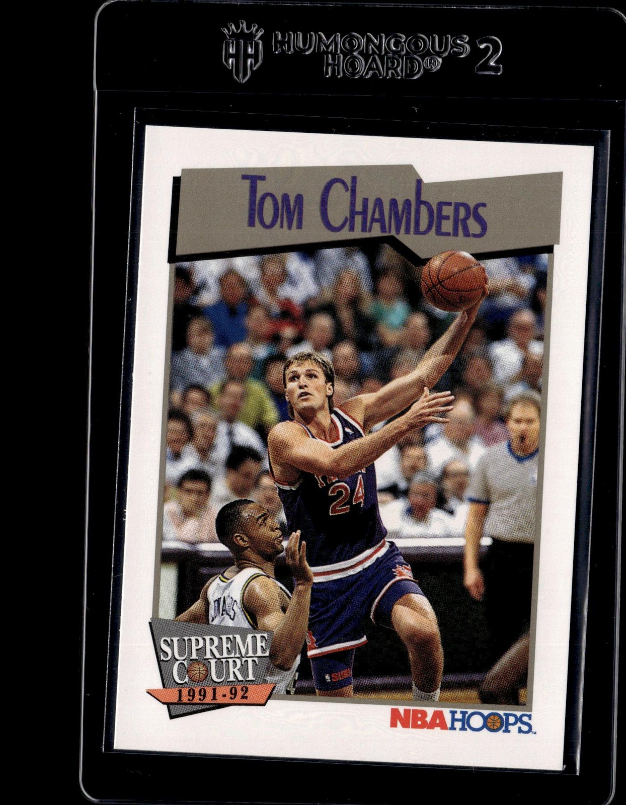 1991-92 Hoops #489 Tom Chambers