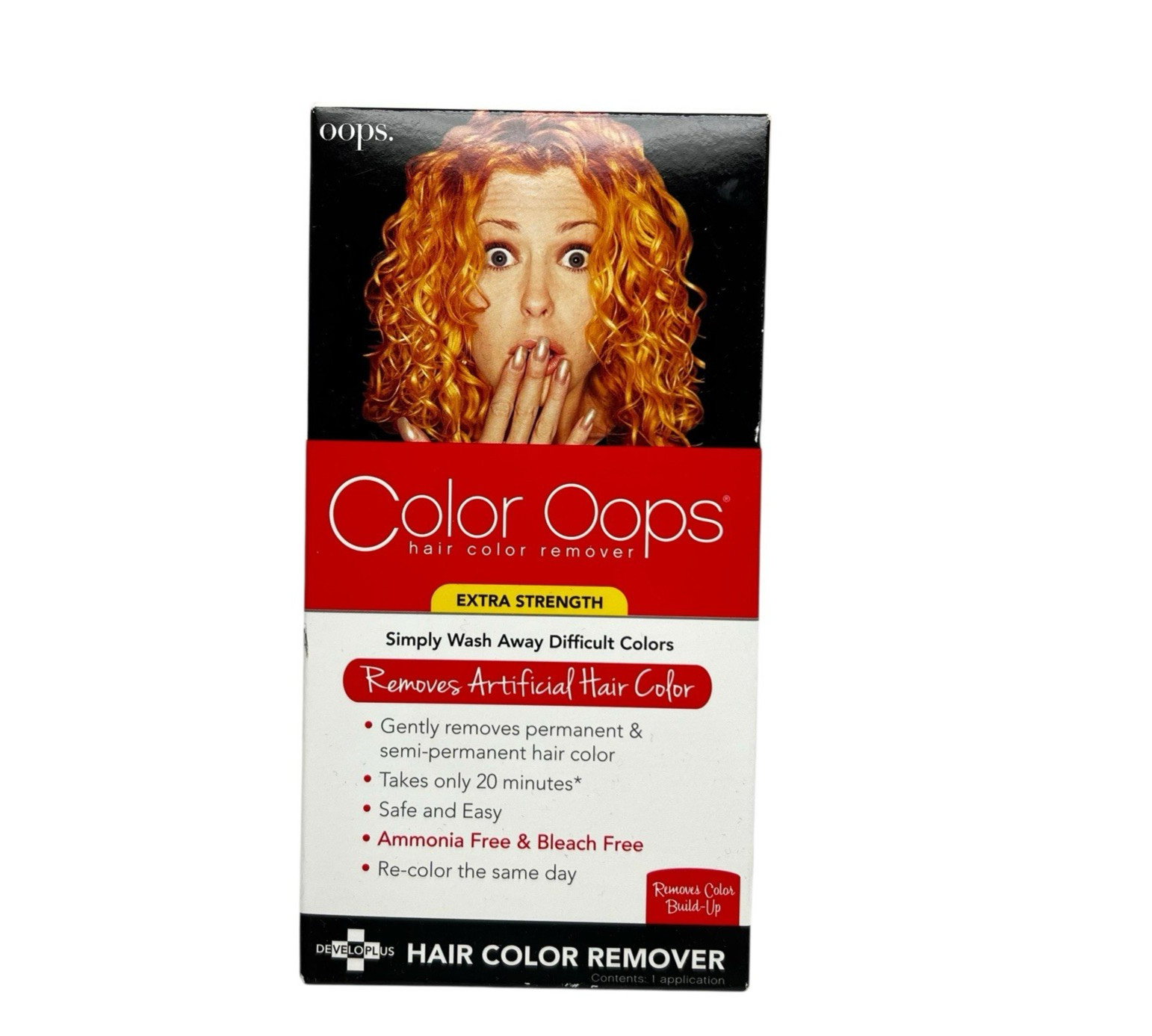 Oops Hair Color Remover Extra Strength New In Box