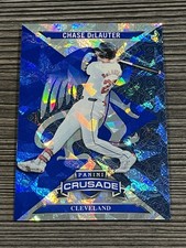 Chase DeLauter 2025 Panini Crusade - Crusade #63 Blue Cracked Ice