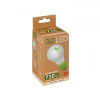 Led-Lampe 8W E27 Ball 710Lm Neutral 4000K / GP022N08