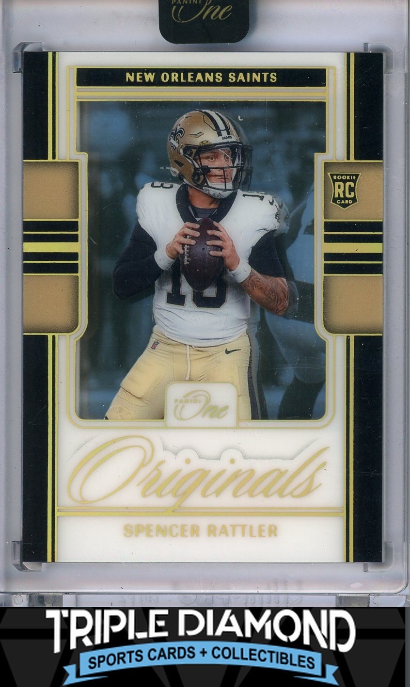 2024 Panini One #OO-SRR Spencer Rattler Originals Rookie RC Gold #08/10 A951