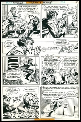 The Joker #9 art by Irv Novick DC Comics Batman's greatest villain