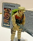 VINTAGE GI JOE ARAH MISSION BRAZIL LEATHERNECK V2 1986 COMPLETE WITH CARD