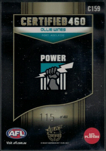 AFL SELECT CERTIFIED 460 Individually Numbered #1-460; Individual Card Sale P4. - Picture 19 of 57