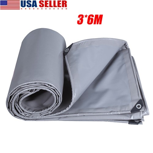 Waterproof Heavy Duty Tarpaulin PVC UV Resistant Opaque Garden Pool Shelter - 第 24/95 張圖片