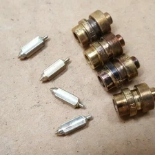 71-77 Honda CB500 CB550 K F carburetor float needle valve x4 OEM KEIHIN #1.8