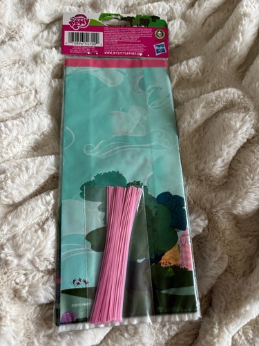 My Little Pony Birthday Treat Bags 16 ct NEW SEALED - Picture 2 of 2