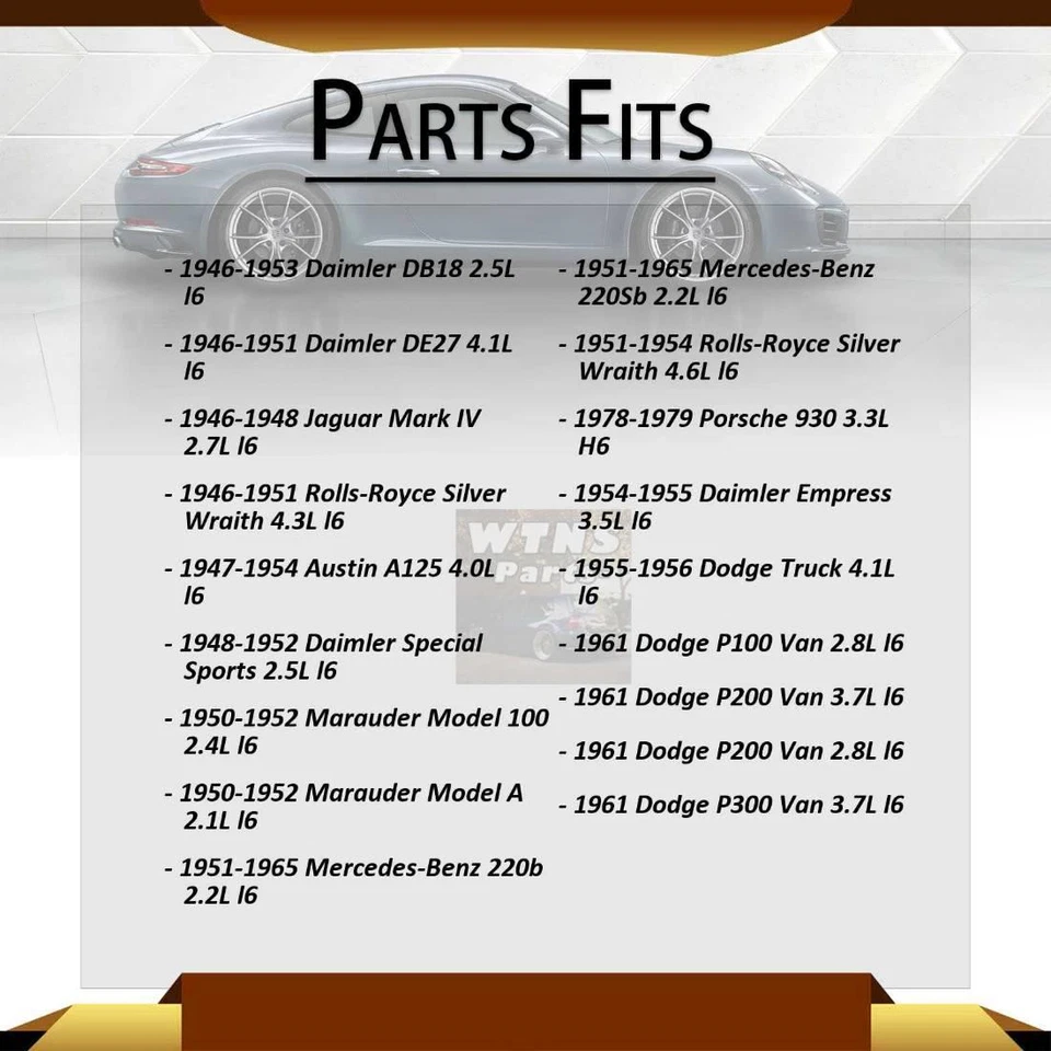 Se adapta a bujía Allard Palm Beach Champion 1952~1954 Foto 2 de 4