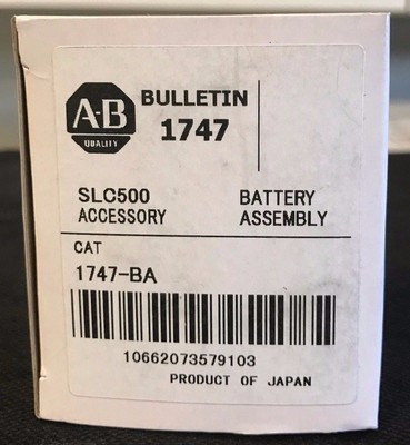 Brand New Allen Bradley 1747-BA, B9650T  PLC Battery, 