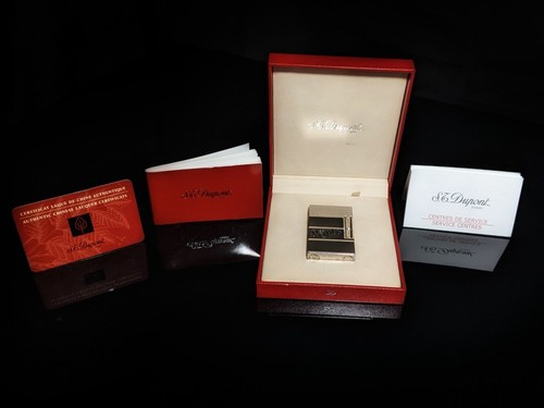S.T. Dupont Black Lacquer L2 Lighter ( EMPTY-NO GAS ) - Picture 5 of 12