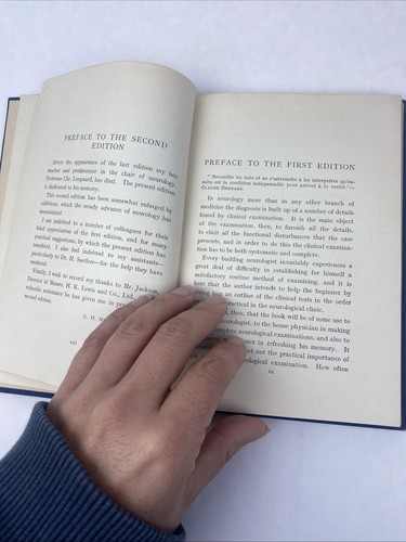 Vintage medical book The Clinical Examination of the Nervous System 1923 2nd Ed. - Picture 9 of 20