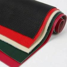 Leder Stoff Echt Original Versteckt Schnitt Schrott Lychee Muster DIY 2mm Dicke