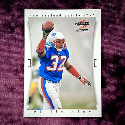 Willie Clay 1997 Score Football #175 MINT Georgia Tech Legends