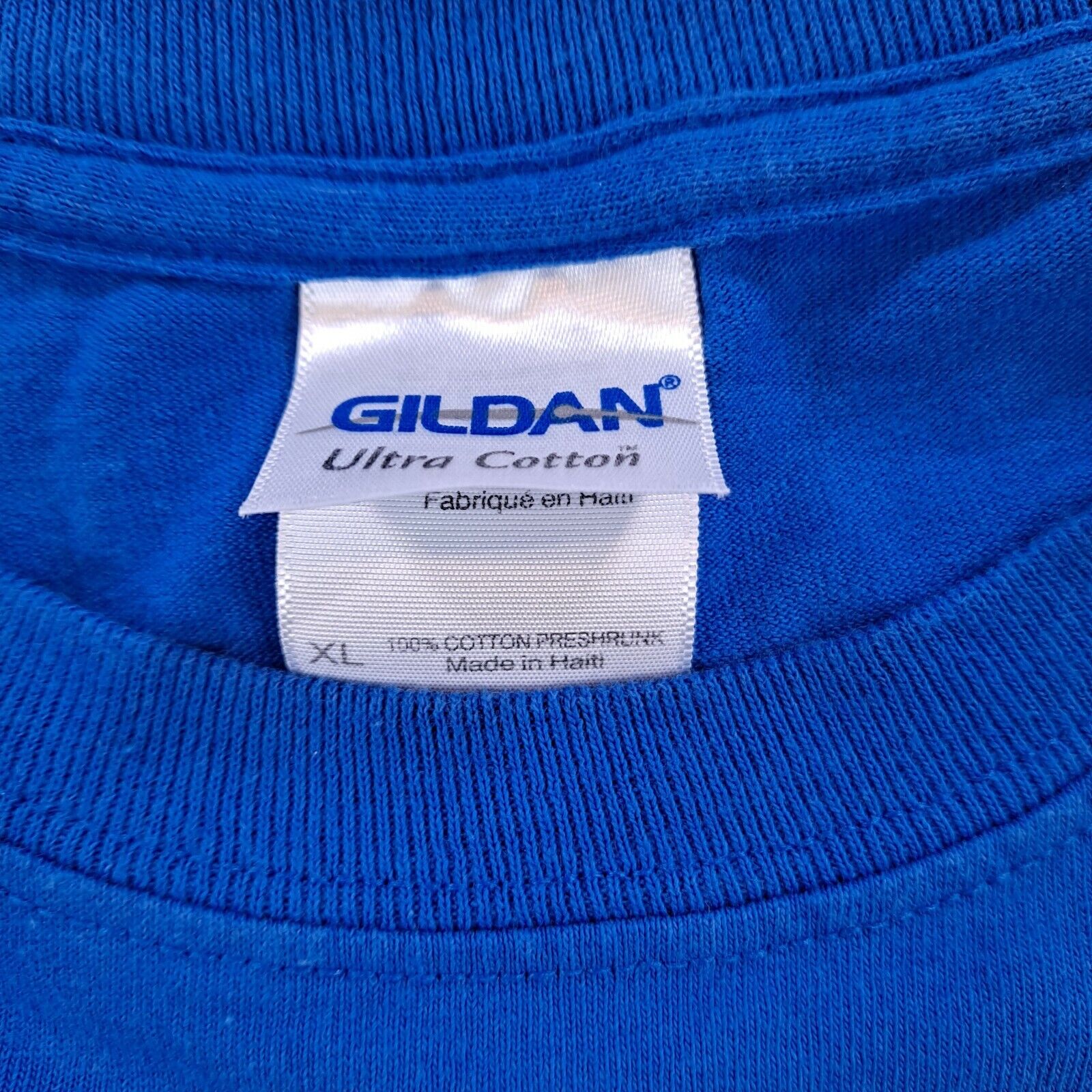 Gildan Men's Graphic T Shirt XL Blue Motorsports … - image 2