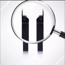 5/8" Indexable Lathe Grooving Holder ZQ1616R03 with 10pcs SP300 Inserts