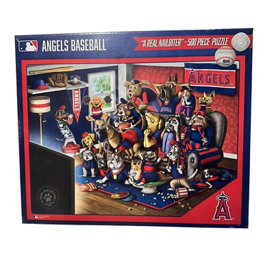 You the Fan Angels Baseball 500 Piece Puzzle Sealed Baseball SEALED