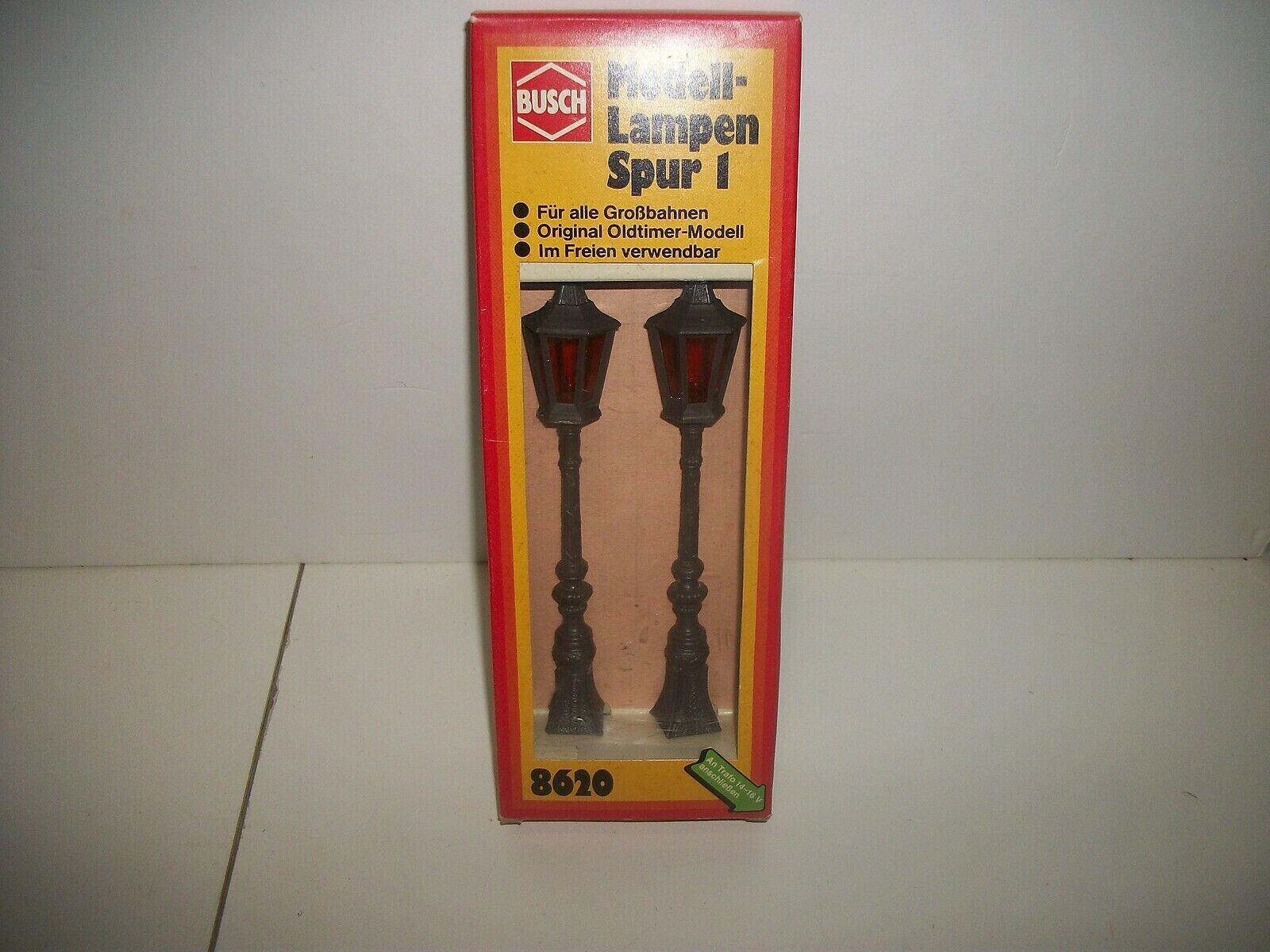 2 Busch Modell Lampen Spur 1 Old Style G Scale Gauge Street Lights 8620 For Sale Online Ebay 