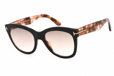 TOM FORD FT0870 05F Sunglasses Black Havana Frame Gradient  display picture 3