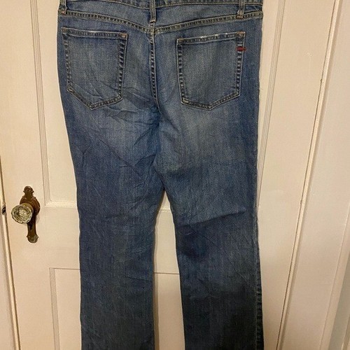 Gap 1969 Stretch Bootcut Jeans Distressed Size 12 - Picture 3 of 4