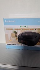 Lukasa boom box alarm clock 4in1