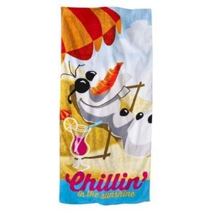 Disney-FROZEN-OLAF-100-Cotton-Beach-Pool-Bath-Towel-Summer-28-034-X-58-034-CHILLIN
