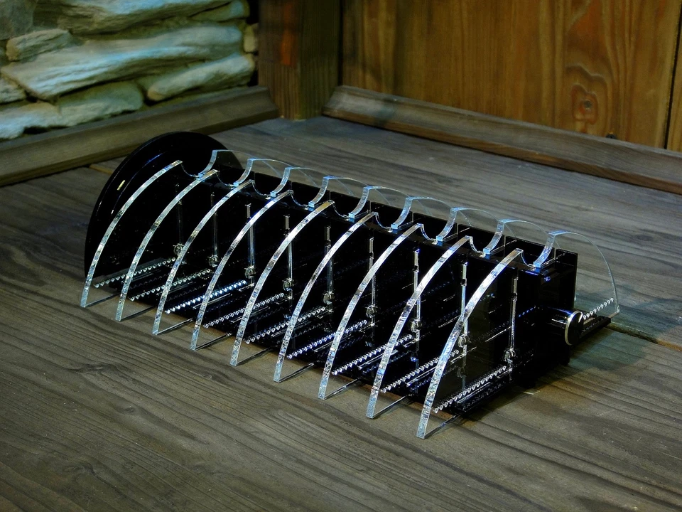 Music Active LED Lights Stage Effect Lighting Disco DJ Strobe LM3914 VIDEO ! - Image 4 of 4