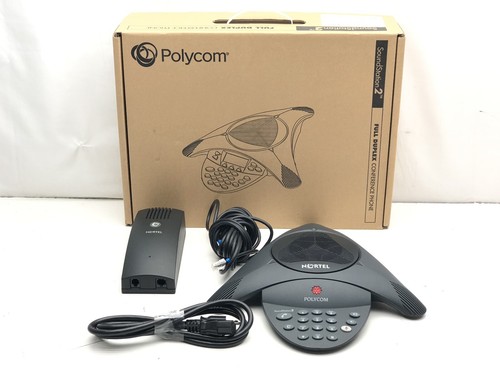 Polycom 2200-16200-001 Analog SoundStation 2 Conf. Phone W/ Universal Module - 第 1/6 張圖片