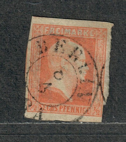 Germ. Prussia Sc#2 Used/F, Cv. $45