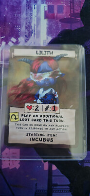 Lilith ALT ART Binding Of Isaac Four Souls Requiem Kickstarter Exclusive