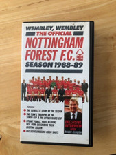 The Official Nottingham Forest Season 1988-89 VHS Tape