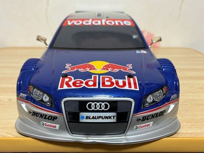 1/10 Tamiya Audi A4 Dtm Red Bull Racing Car Radi Con Body