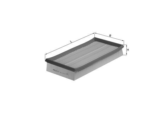 Knecht LX692 Luftfilter FüR KA 1.3 09.96-11.08 Ford-image