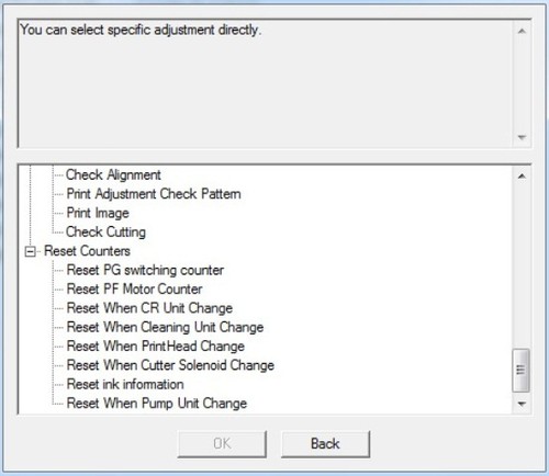 Adjustment Program Epson Stylus Pro 7800 - Afbeelding 2 van 2