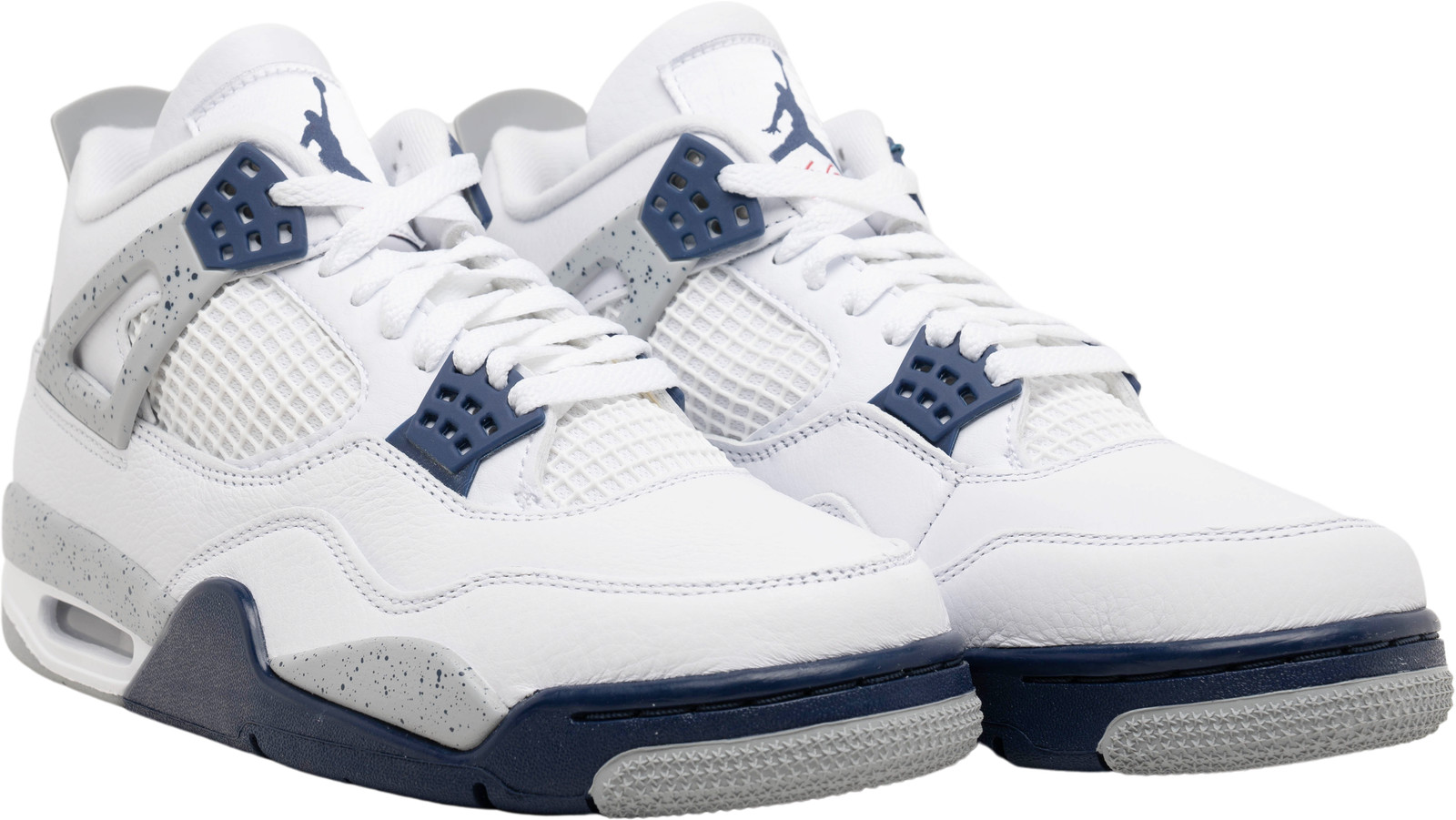 Air Jordan 4 Retro White Midnight Navy - StreetLab®