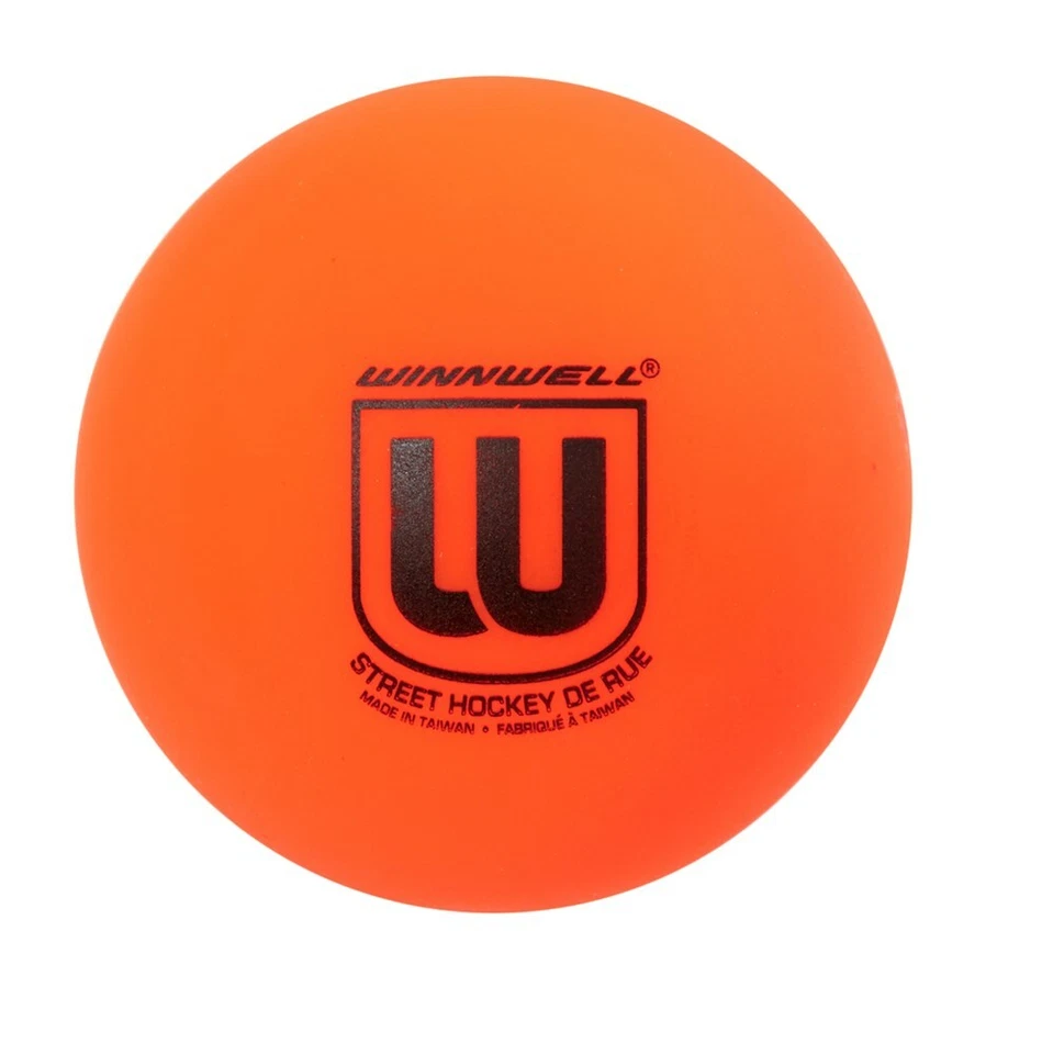 Winnwell Street Hockeyball, mittelorange niedriger Sprung Roller Hockeyball